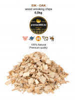 PremiumBBQ Smoking Chips - Eik / Oak 0.5kg