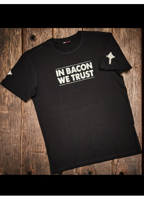 Smokey Goodness - In Bacon We Trust Shirt - MEDIUM