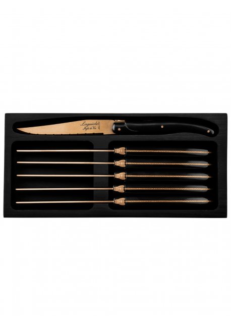 Laguiole - Prestige Line Steakmessen Copper StoneWash